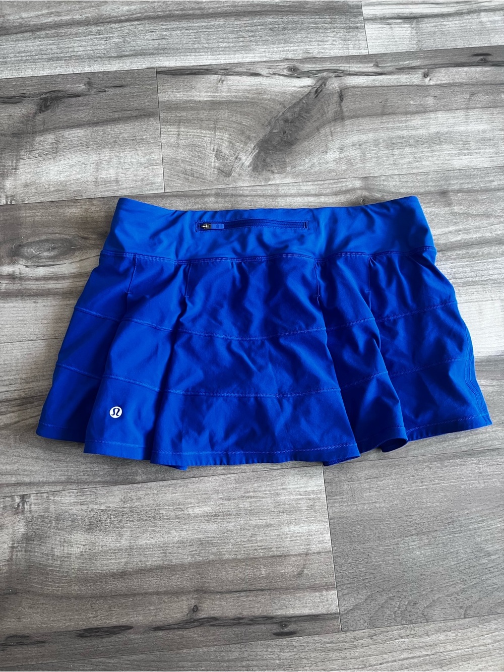 Lululemon Pace Rival Skirt in Jet Stream Blue Size 8 Regular
